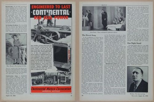 E350 - Newsweek 1953 August 24 - Nuclear Scenario Map - 12967-12968