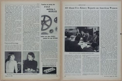 E350 - Newsweek 1953 August 24 - Nuclear Scenario Map - 12987-12988