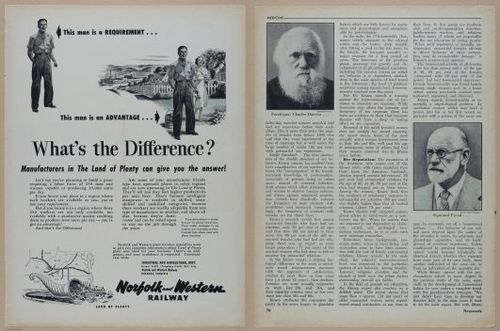 E350 - Newsweek 1953 August 24 - Nuclear Scenario Map - 12989-12990