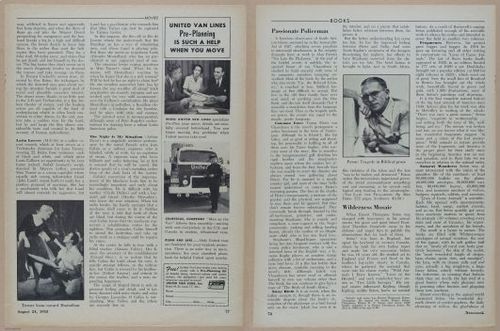E350 - Newsweek 1953 August 24 - Nuclear Scenario Map - 12997-12998