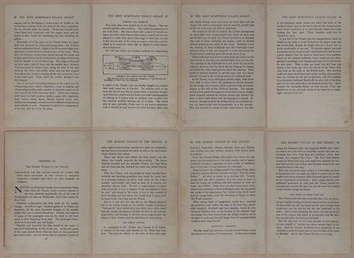 E346 - Sinking of Titanic - i12195-196-197-198-199-202-203-204