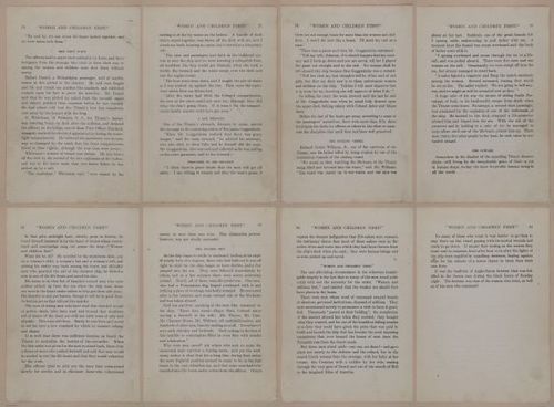 E346 - Sinking of Titanic - i12281-282-283-284-285-286-287-12288