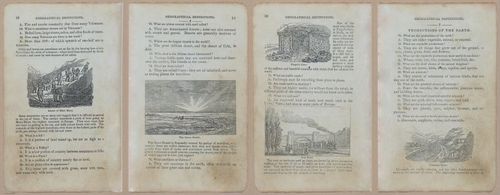 E348 - Mitchell's Geography 1845 - 12573-12574-12575-12576