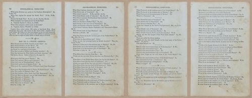 E348 - Mitchell's Geography 1845 - 12605-12606-12607-12608