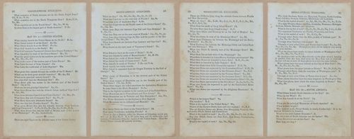 E348 - Mitchell's Geography 1845 - 12609-12610-12611-12612