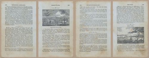E348 - Mitchell's Geography 1845 - 12673-12674-12675-12676