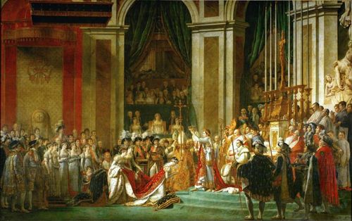 The Coronation of Napolean - Jacques Louis David - 1807 - from Tim Arcuri