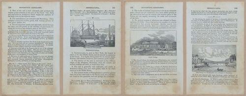 E348 - Mitchell's Geography 1845 - 12681-12682-12683-12684