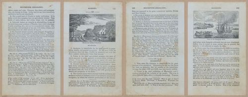 E348 - Mitchell's Geography 1845 - 12701-12702-12703-12704