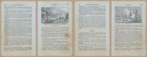 E348 - Mitchell's Geography 1845 - 12713-12714-12715-12716
