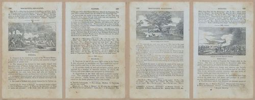 E348 - Mitchell's Geography 1845 - 12717-12718-12719-12720