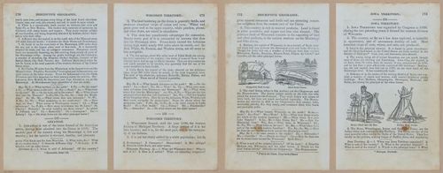 E348 - Mitchell's Geography 1845 - 12721-12722-12723-12724