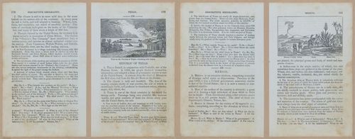 E348 - Mitchell's Geography 1845 - 12729-12730-12731-12732