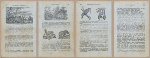 E348 - Mitchell's Geography 1845 - 12741-12742-12744-12745