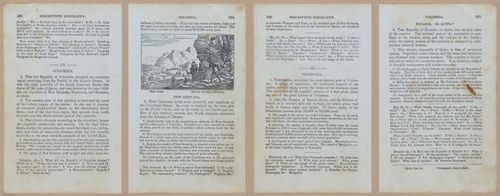 E348 - Mitchell's Geography 1845 - 12746-12747-12748-12749