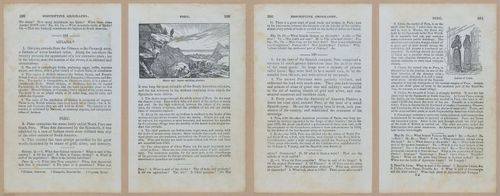 E348 - Mitchell's Geography 1845 - 12750-12751-12752-12753