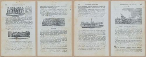 E348 - Mitchell's Geography 1845 - 12781-12782-12783-12784
