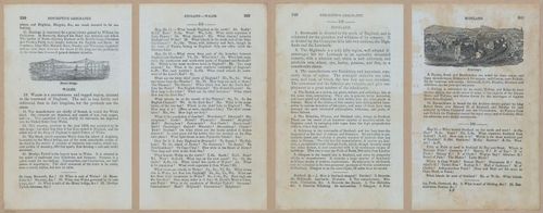 E348 - Mitchell's Geography 1845 - 12789-12790-12791-12792
