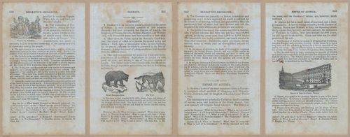 E348 - Mitchell's Geography 1845 - 12801-12802-12803-12804