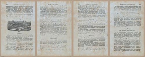 E348 - Mitchell's Geography 1845 - 12805-12806-12807-12808