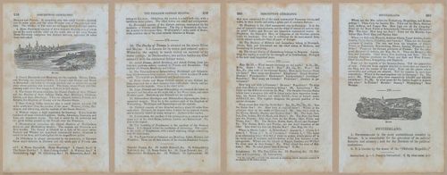 E348 - Mitchell's Geography 1845 - 12809-12810-12811-12812