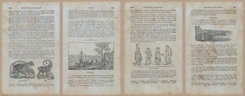 E348 - Mitchell's Geography 1845 - 12813-12814-12815-12816