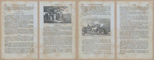 E348 - Mitchell's Geography 1845 - 12833-12834-12835-12836