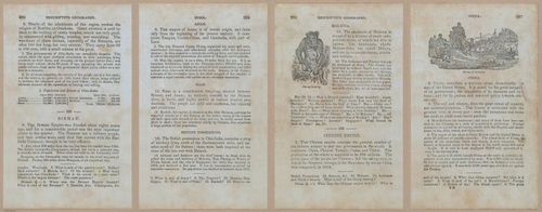 E348 - Mitchell's Geography 1845 - 12845-12846-12847-12848