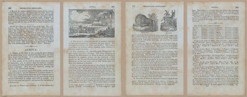 E348 - Mitchell's Geography 1845 - 12853-12854-12855-12856