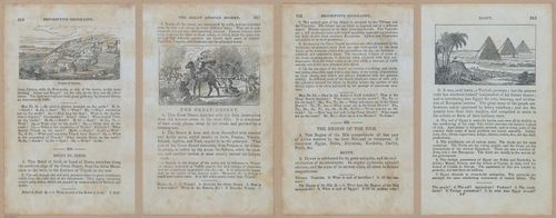E348 - Mitchell's Geography 1845 - 12862-12863-12864-12865