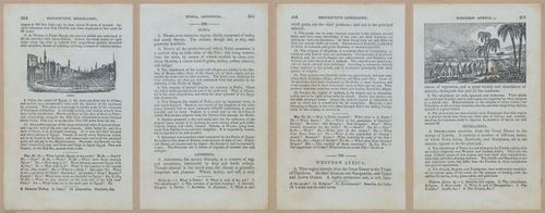 E348 - Mitchell's Geography 1845 - 12866-12867-12868-12869