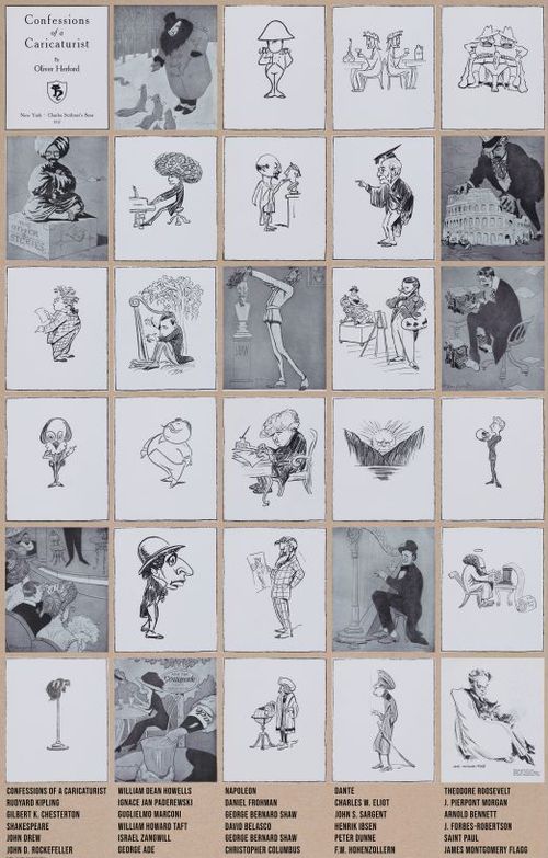 E341 - Confessions of a Caricaturist - 1917 - Poster(a)