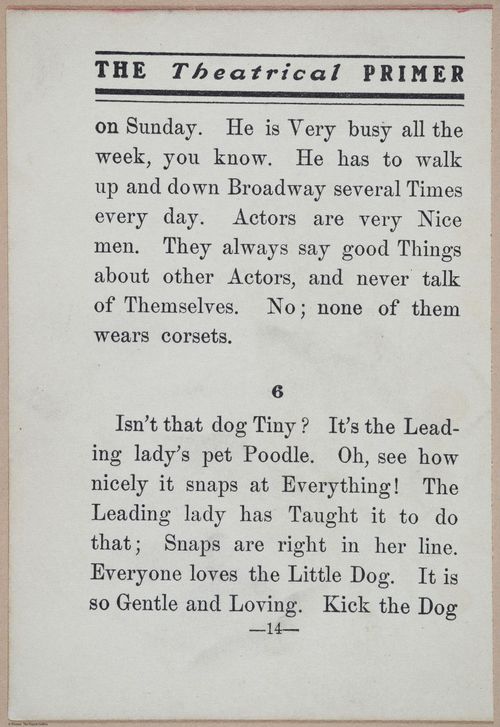 E370 - The Theatrical Primer - i14962