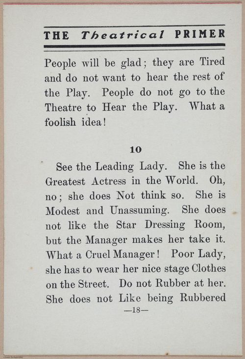 E370 - The Theatrical Primer - i14966