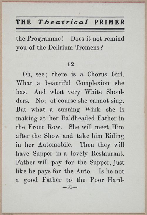 E370 - The Theatrical Primer - i14969