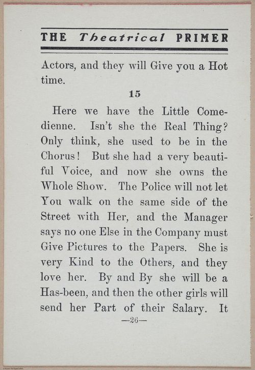 E370 - The Theatrical Primer - i14974