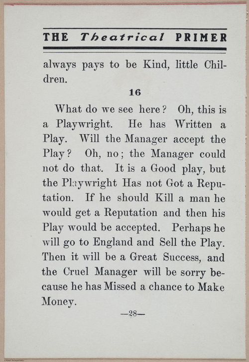 E370 - The Theatrical Primer - i14976