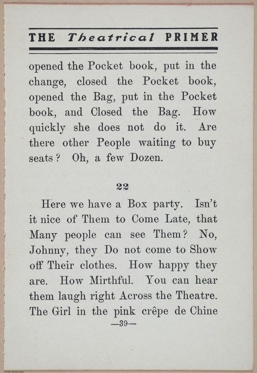 E370 - The Theatrical Primer - i14987