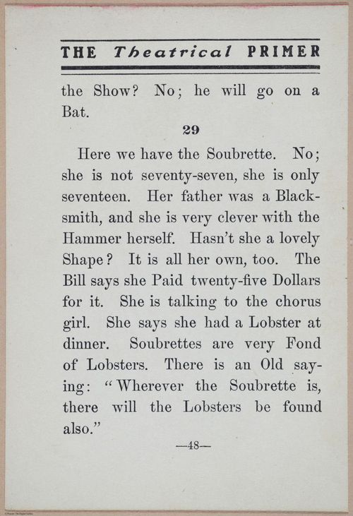 E370 - The Theatrical Primer - i14997