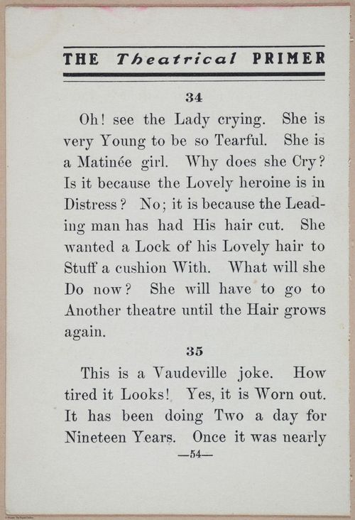 E370 - The Theatrical Primer - i15003