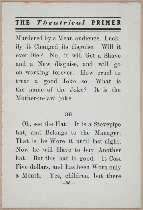 E370 - The Theatrical Primer - i15004