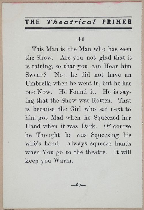 E370 - The Theatrical Primer - i15009