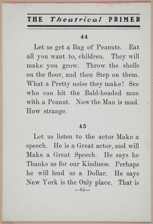 E370 - The Theatrical Primer - i15013