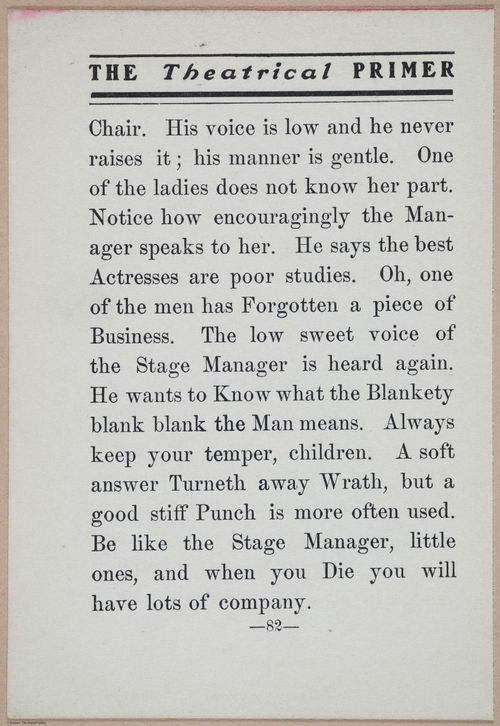 E370 - The Theatrical Primer - i15031