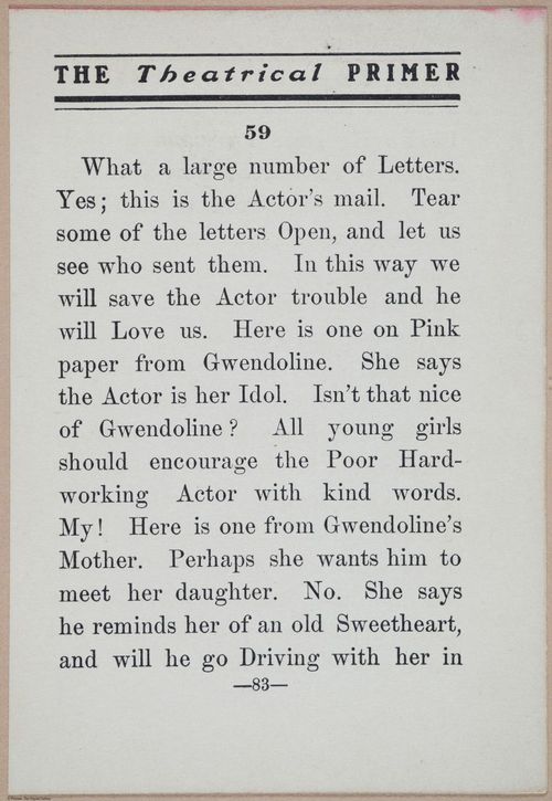 E370 - The Theatrical Primer - i15032