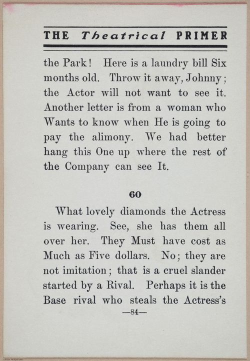 E370 - The Theatrical Primer - i15033
