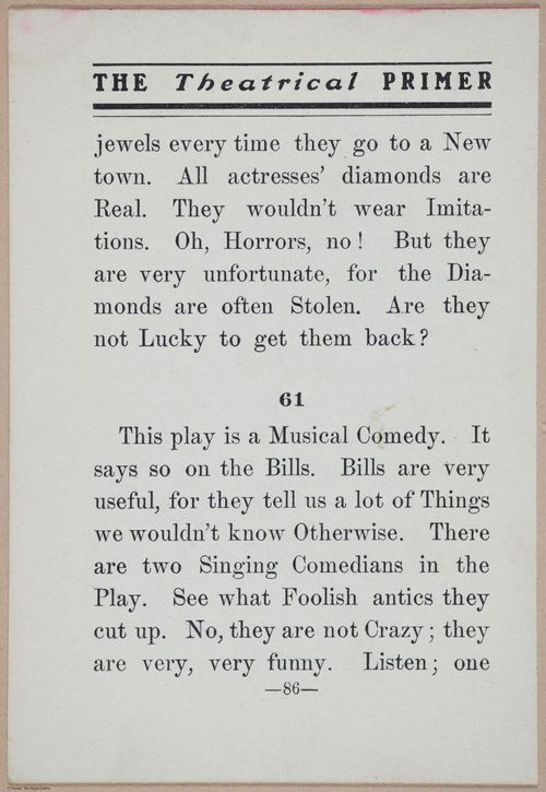 E370 - The Theatrical Primer - i15035
