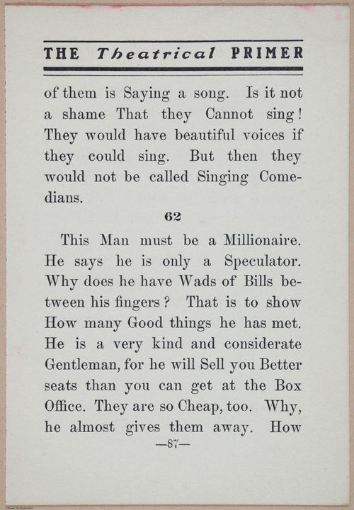 E370 - The Theatrical Primer - i15036