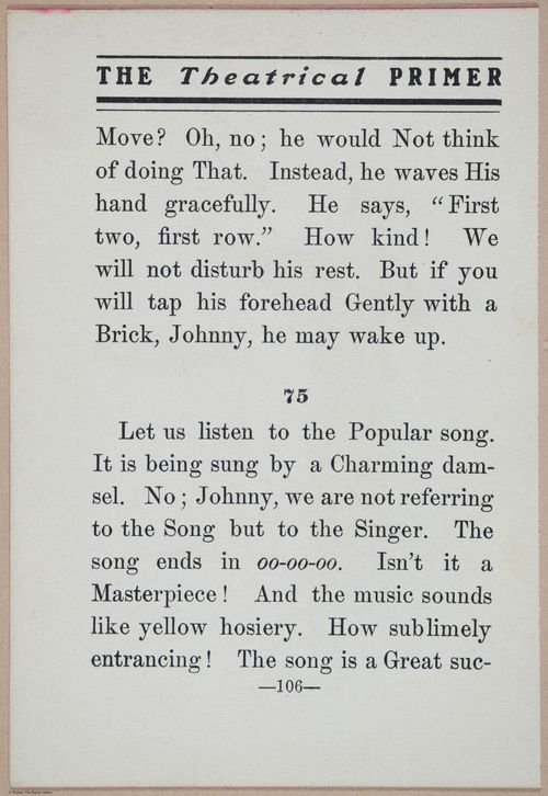 E370 - The Theatrical Primer - i15055