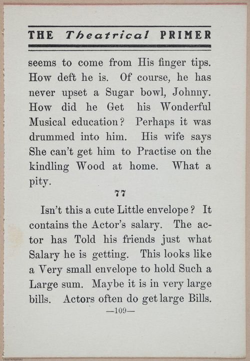 E370 - The Theatrical Primer - i15058